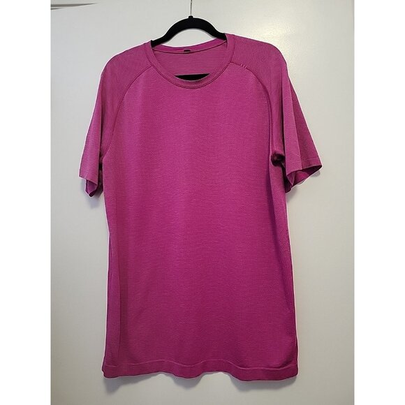Lululemon Metal Vent Tech SS 2.0 PCLY/PUHL Purple Highlight Men's Large - Picture 1 of 6